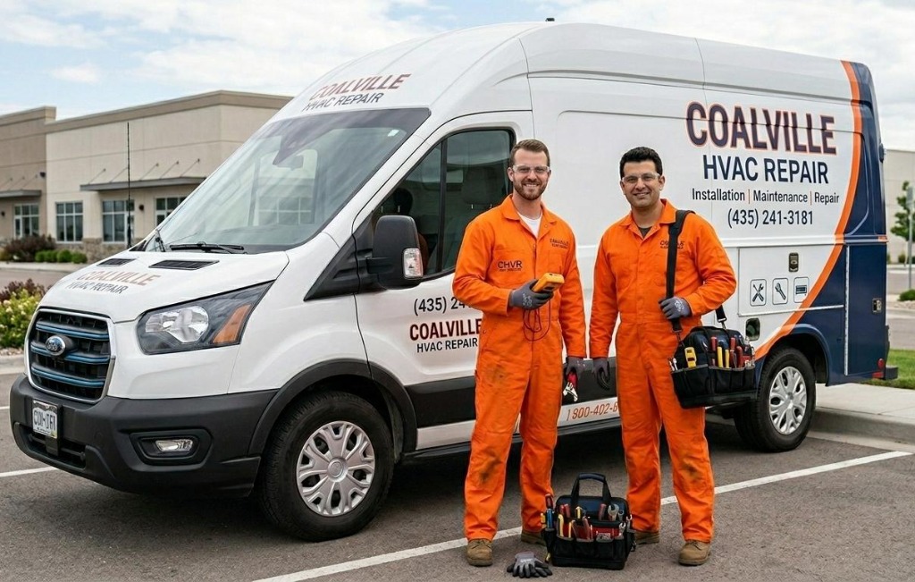 Coalville HVAC Service Van